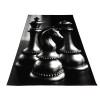 فرش سه بعدی 4 متری مدل شطرنج