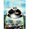 فرش سه بعدی 4 متری ساوین مدل پاندای کونگ فو کار