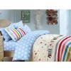 ست لحاف دورو دو نفره 6 تکه طرح Hapyka