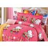 ست روتختی لحافی نوجوان 4 تکه طرح Kitty Naz