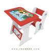 میز و صندلی کودک قابل مونتاژ مدل MK69 رنگ سفید و قرمز