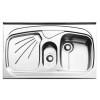 سینک استیل روکار ایلیا استیل مدل 1012