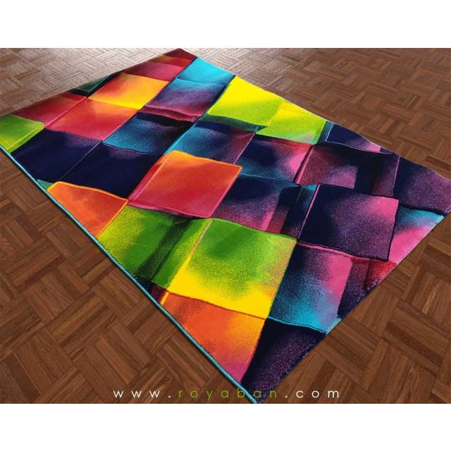 فرش سه بعدی 6 متری مدل مکعب کد 1356