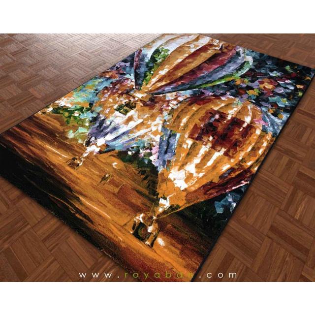 فرش فانتزی 4 متری مدل بالن