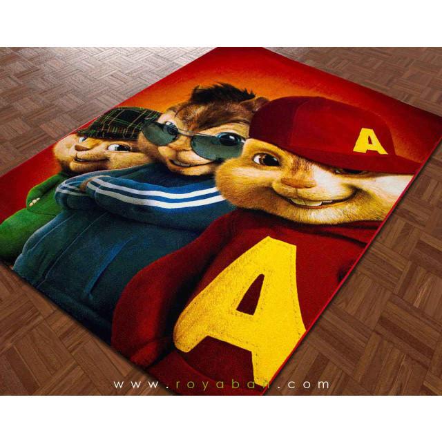 فرش سه بعدی 1.5 متری ساوین مدل آلوین