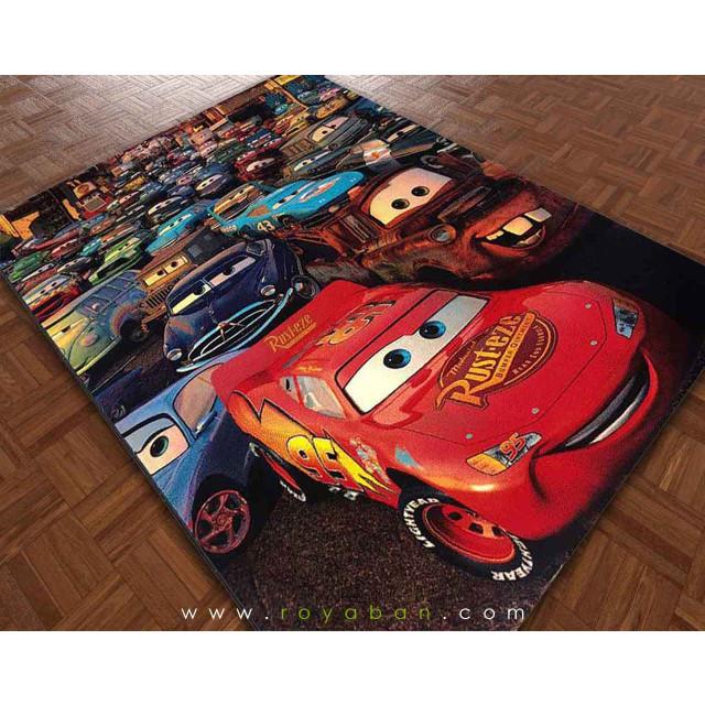 فرش سه بعدی 4 متری مدل ماشین