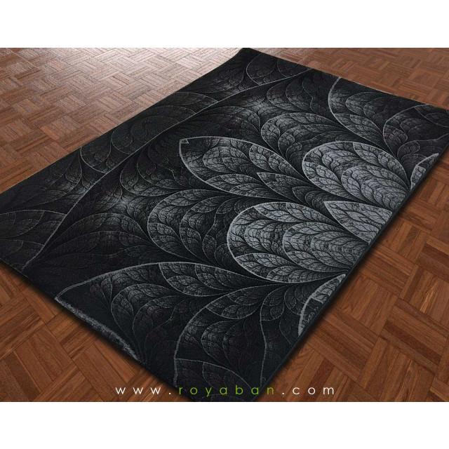 فرش سه بعدی 6 متری ساوین مدل گلبرگ