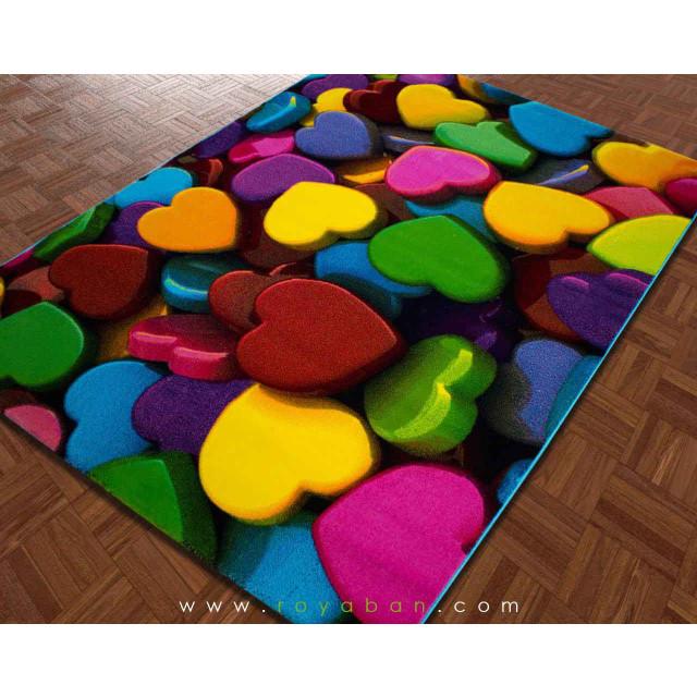 فرش سه بعدی 6 متری ساوین مدل اسپیرال