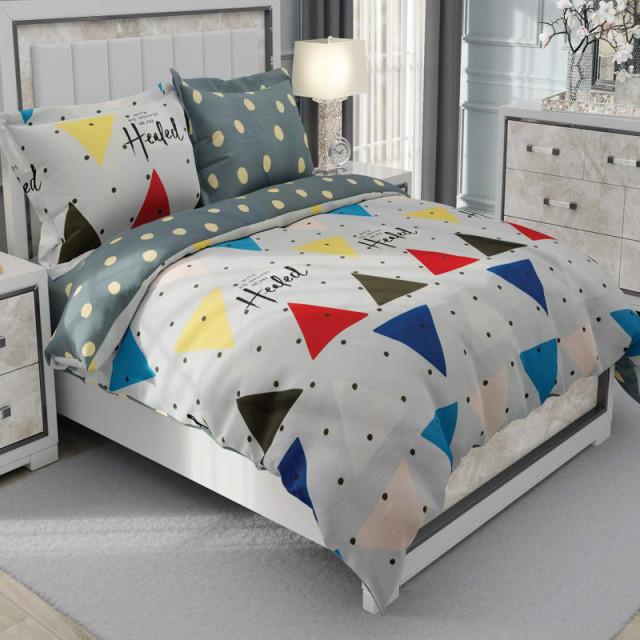 روتختی کارینا دونفره ساتین پنبه مدل Archi