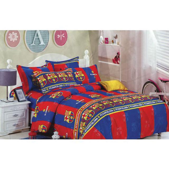 ست روتختی لحافی نوجوان 4 تکه طرح Barcelona