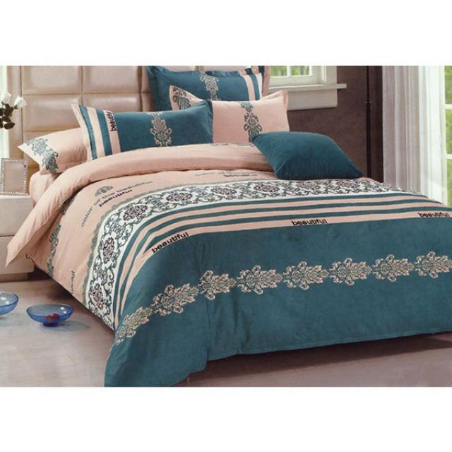 ست روتختی لحافی دو نفره 6 تکه طرح Beautiful