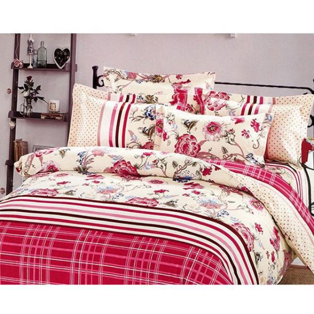 ست روتختی لحافی یک نفره 4 تکه طرح gulnaz