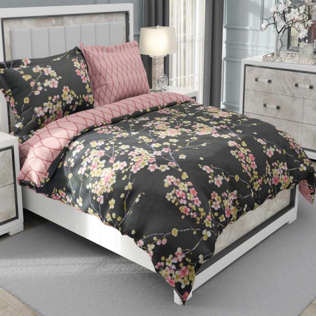 روتختی کارینا یکنفره ساتین پنبه مدل Linda