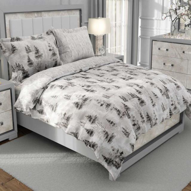 روتختی کارینا دونفره ساتین پنبه مدل Noel