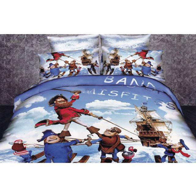 ست روتختی لحافی نوجوان 4 تکه طرح Pirates
