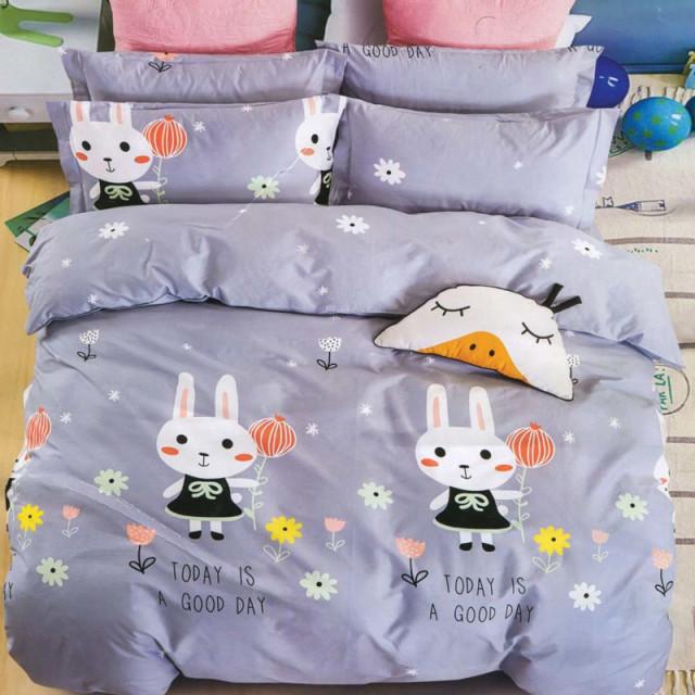 ست روتختی لحافی نوجوان 4 تکه طرح Rabbit B