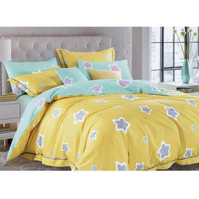ست روتختی لحافی یک نفره 4 تکه طرح star B 