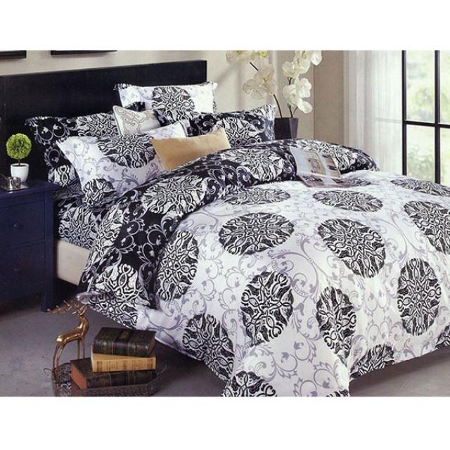 ست روتختی لحافی یک نفره 4 تکه طرح White