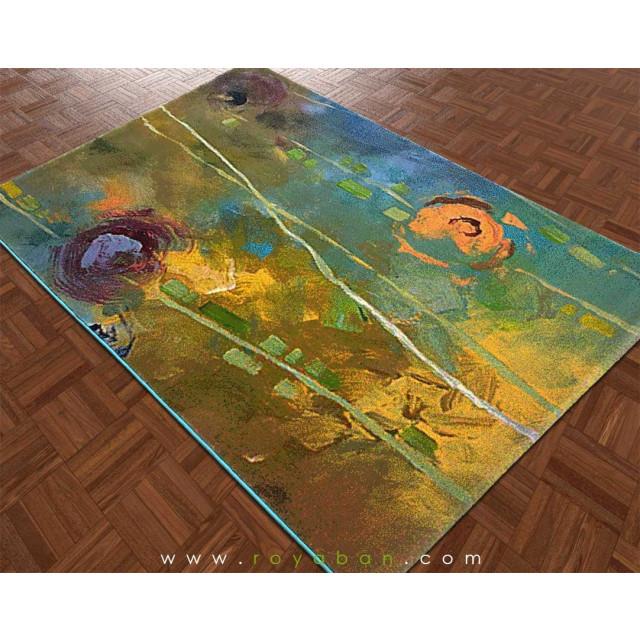 فرش فانتزی 6 متری ساوین کد 1338