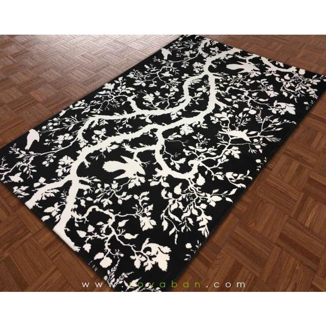 فرش فانتزی 1.5 متری مدل شاخه