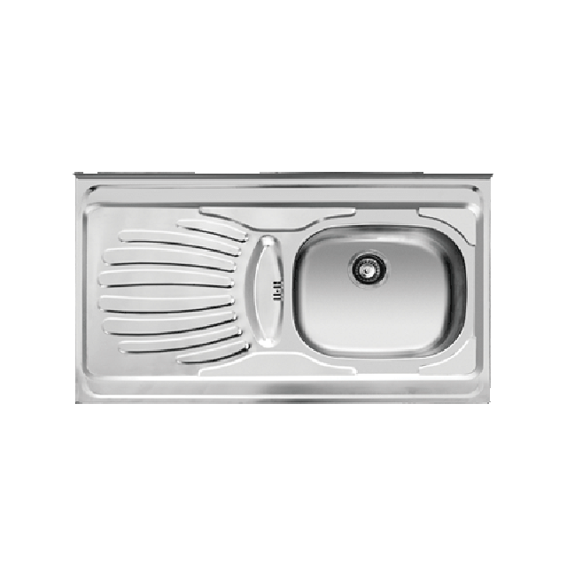 سینک استیل روکار اخوان کد 38