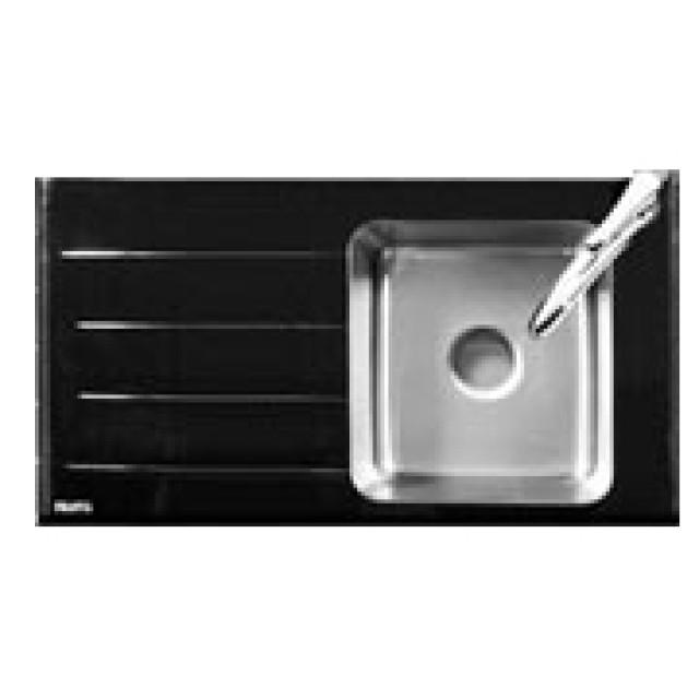 سینک شیشه ای توکار فرانتا تک لگن کد 3