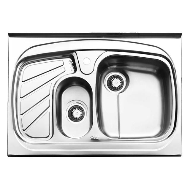 سینک استیل روکار ایلیا استیل مدل 1018