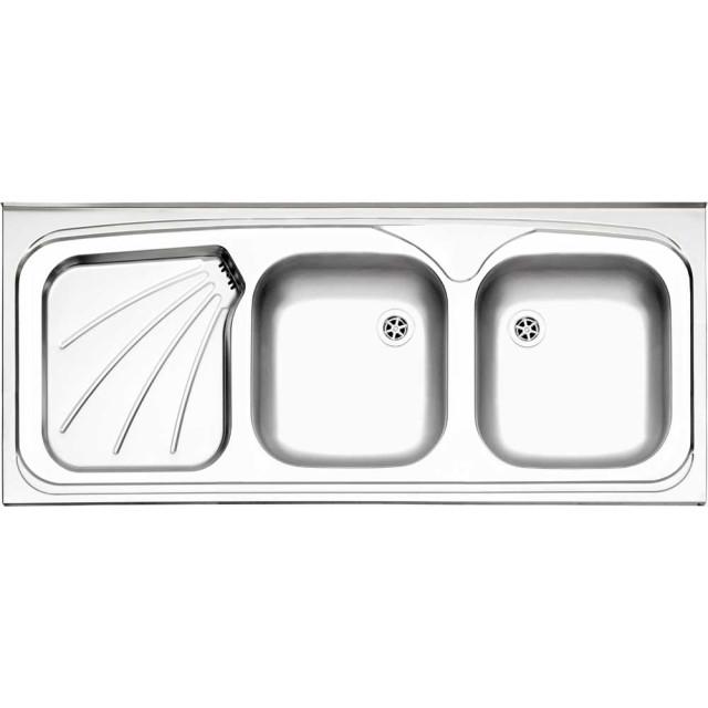 سینک استیل روکار استیل البرز مدل 220/50