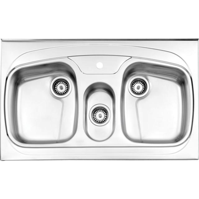 سینک استیل روکار استیل البرز مدل 620/60