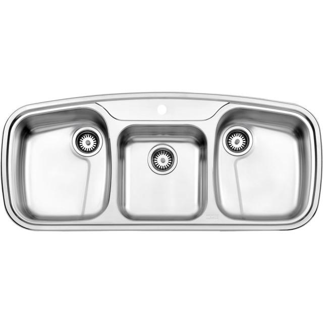 سینک استیل توکار استیل البرز مدل 624