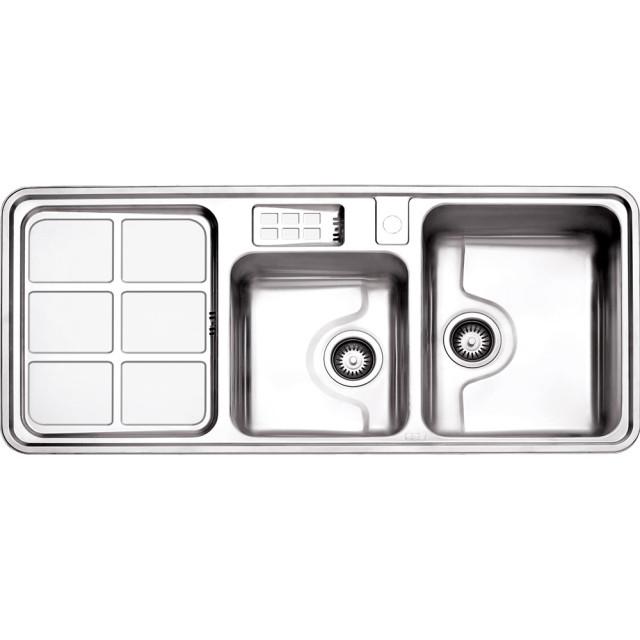 سینک استیل توکار استیل البرز مدل 815 با جامایع استیل