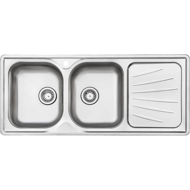 سینک استیل توکار استیل البرز مدل 214