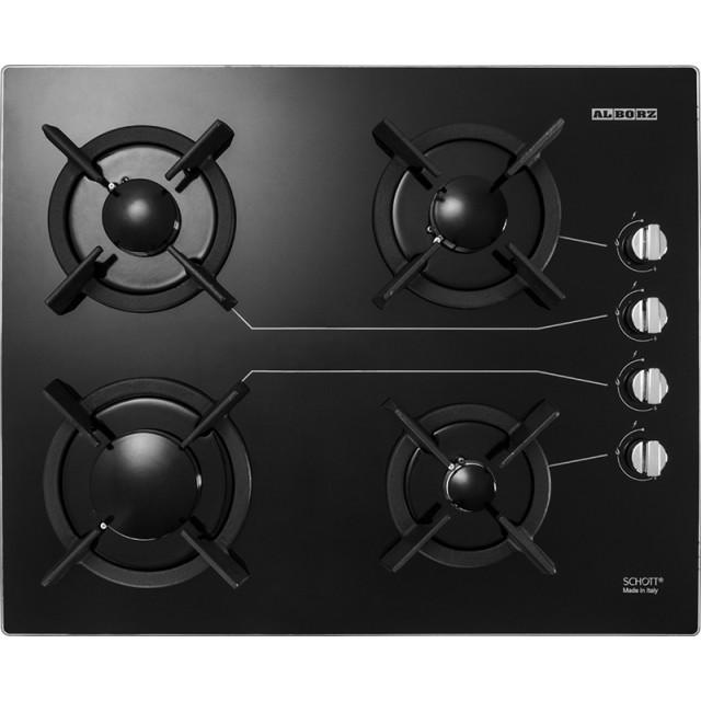 اجاق گاز شیشه ای رومیزی استیل البرز مدل G-4601