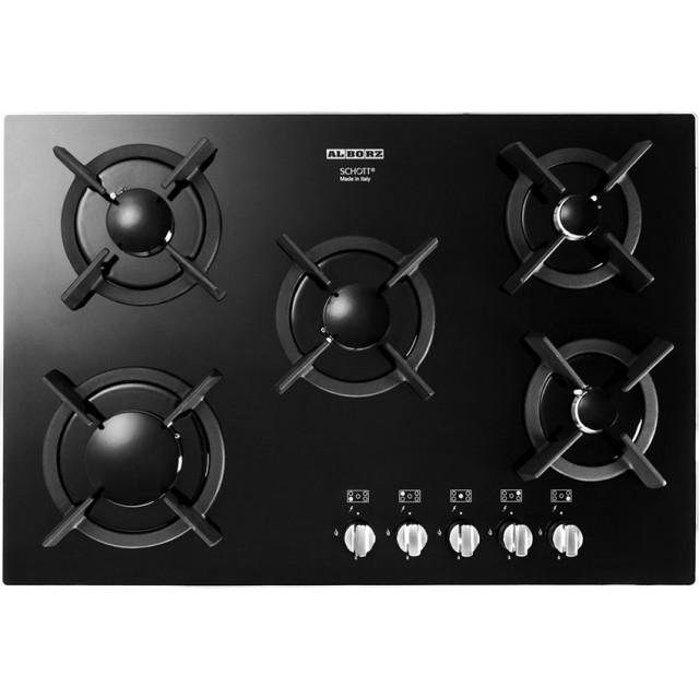 اجاق گاز شیشه ای رومیزی استیل البرز مدل G-5703