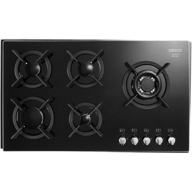 اجاق گاز شیشه ای رومیزی استیل البرز مدل G-5907