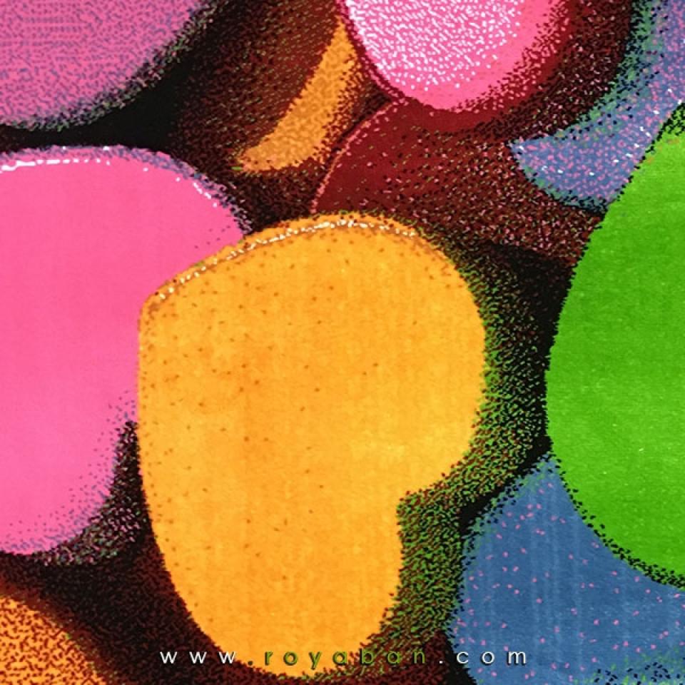 فرش فانتزی چهار متری مدل قلب