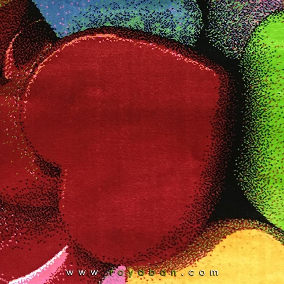 فرش فانتزی چهار متری مدل قلب