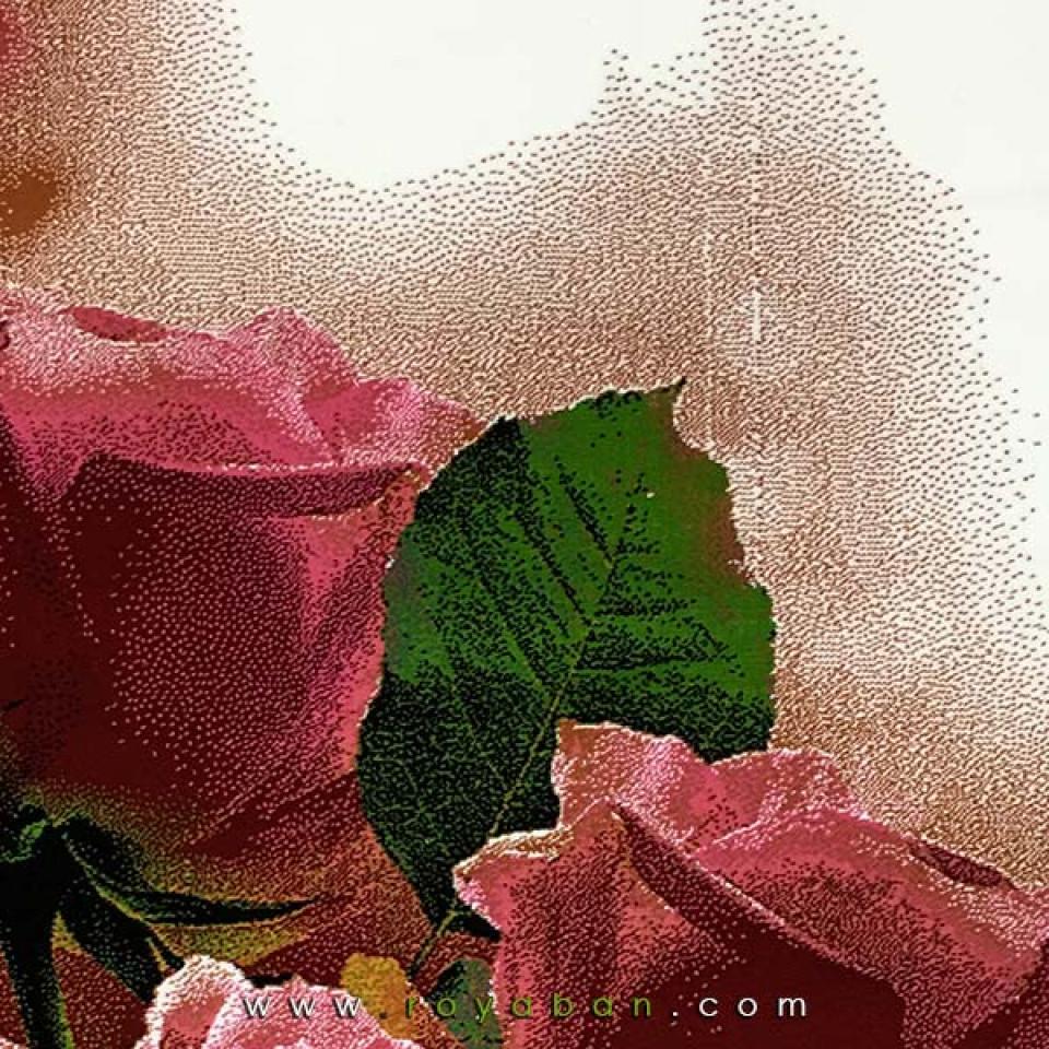 فرش فانتزی 4 متری مدل رز