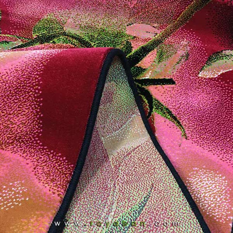 فرش فانتزی 4 متری مدل رز