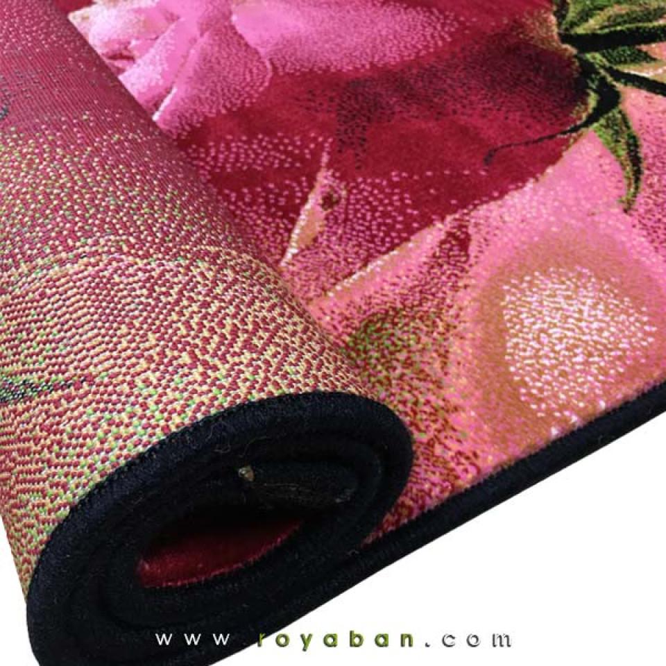 فرش فانتزی 4 متری مدل رز
