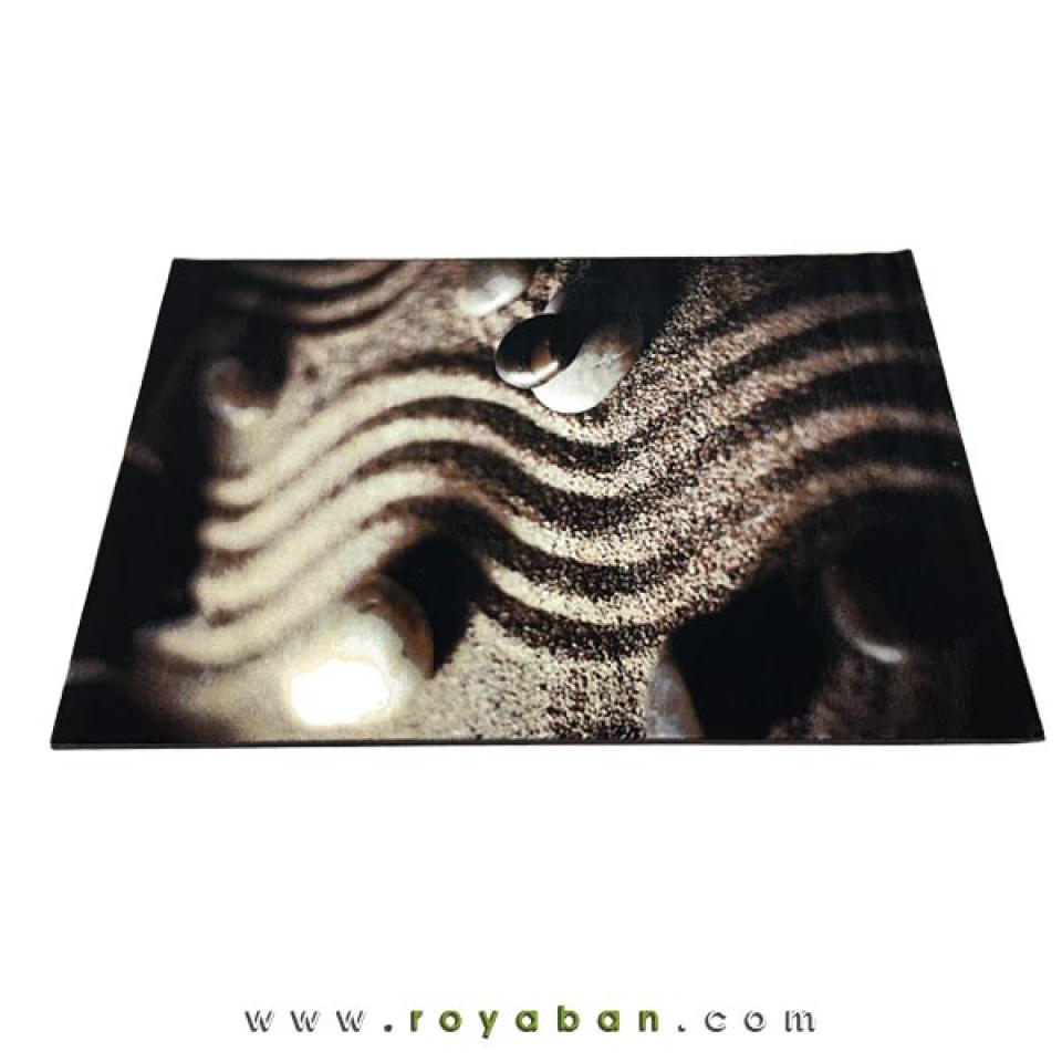 فرش سه بعدی 1.5 متری مدل باغ ذن