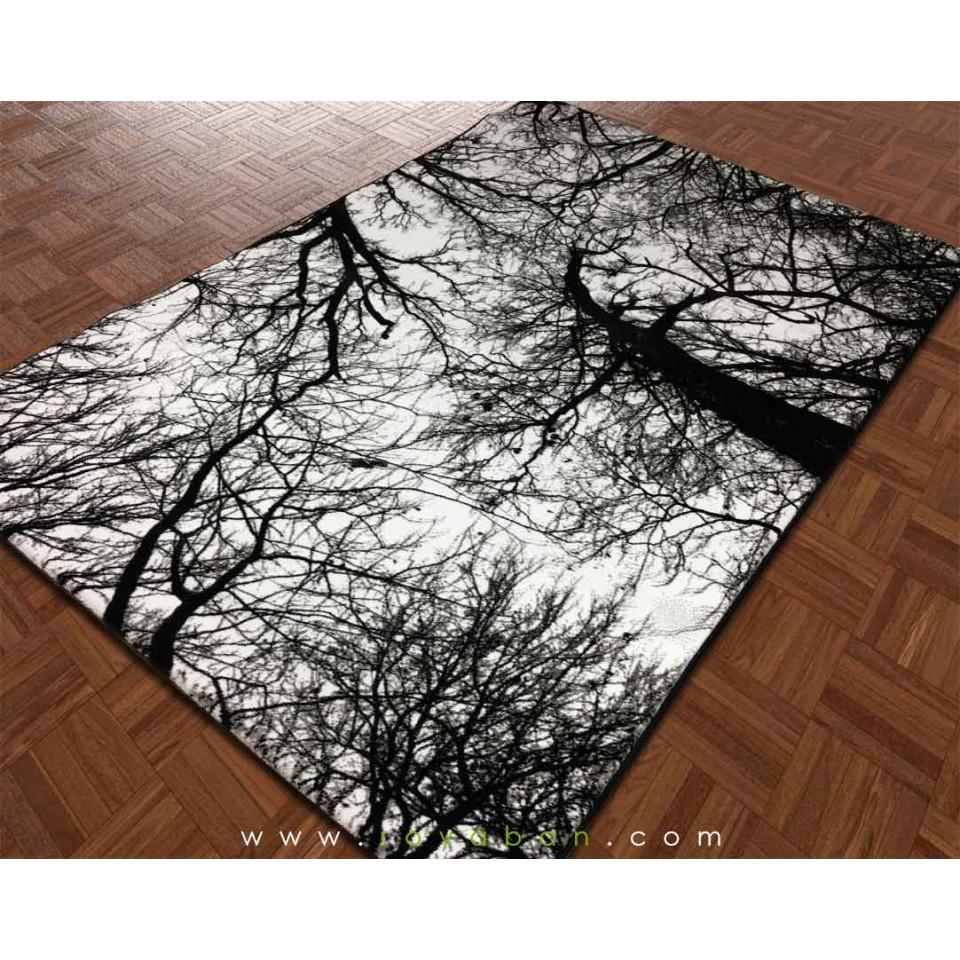 فرش فانتزی 4 متری مدل اسکای