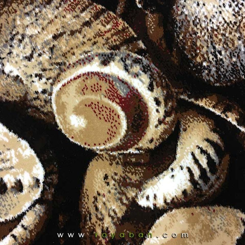 فرش سه بعدی 4 متری مدل صدف