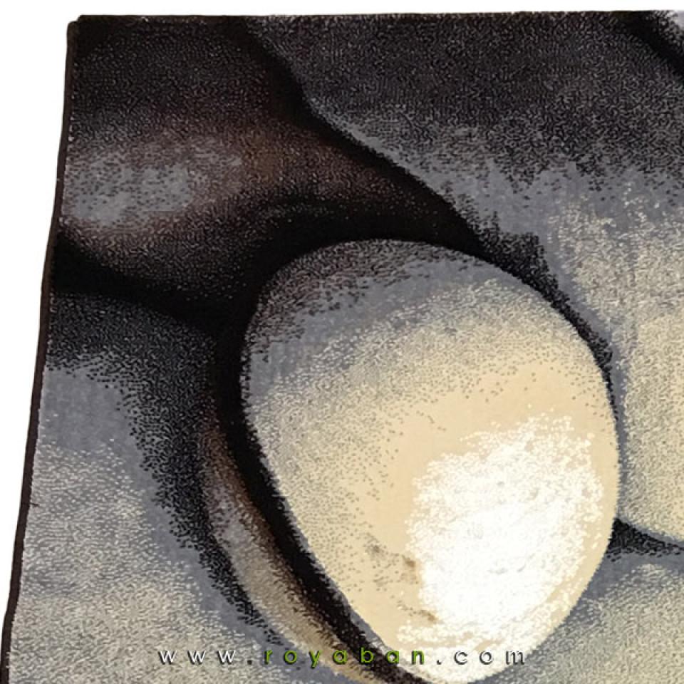 فرش مدرن چهارمتری طرح سنگ