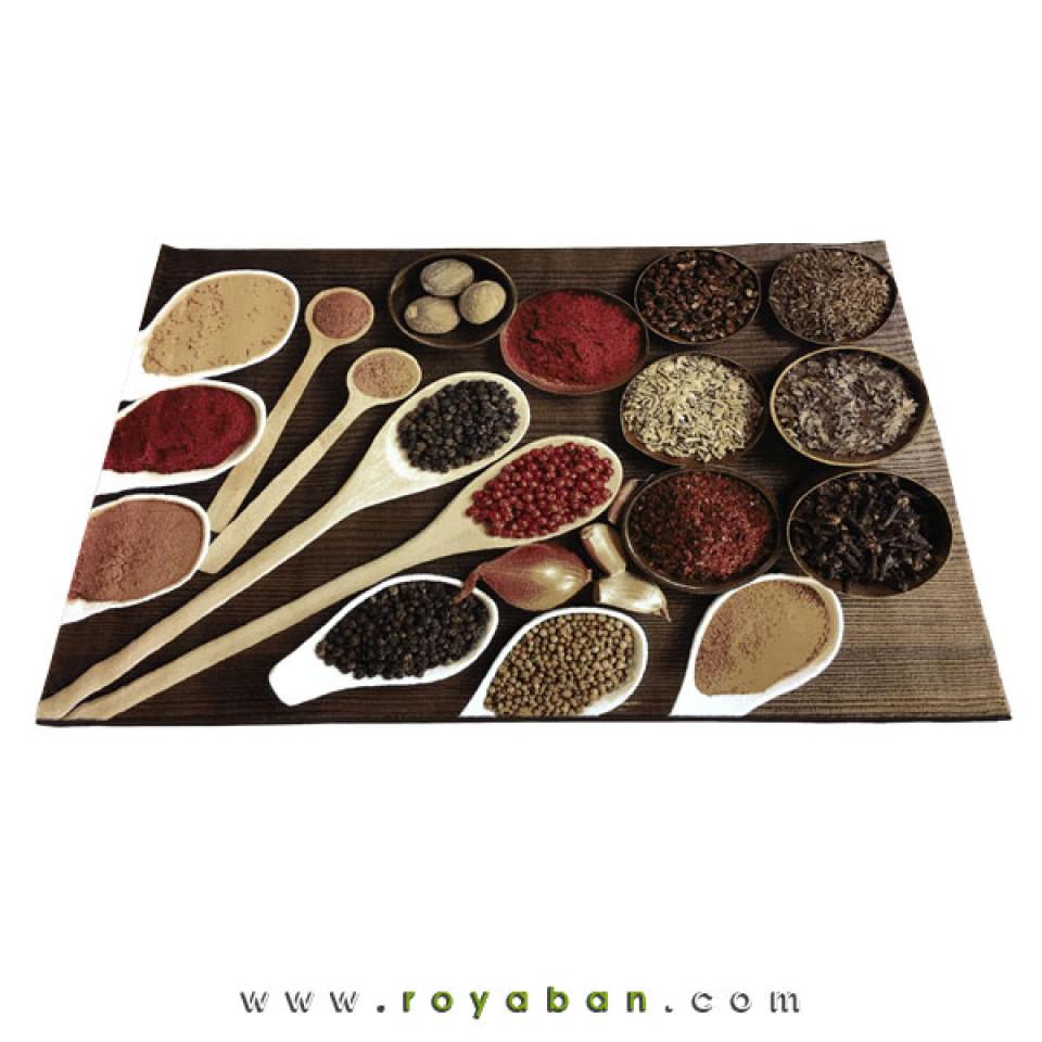 فرش سه بعدی 1.5 متری مدل ادویه