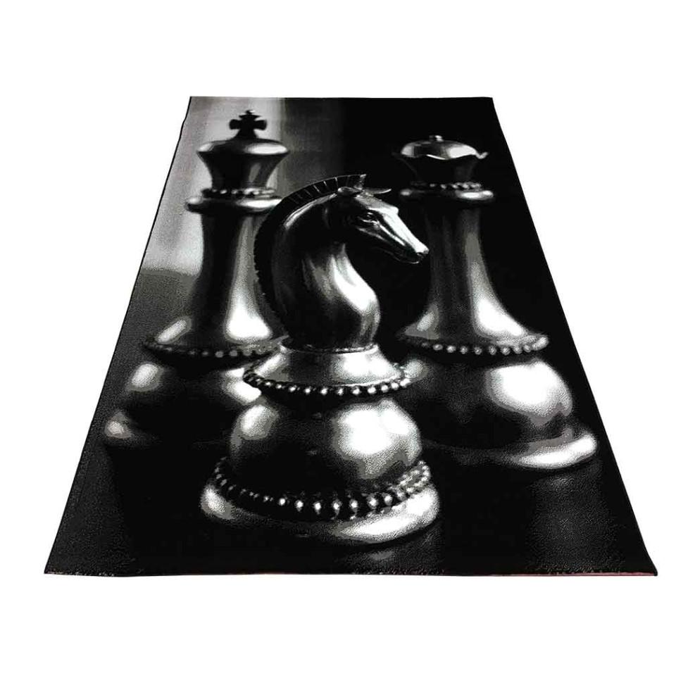 فرش سه بعدی 1.5 متری مدل شطرنج
