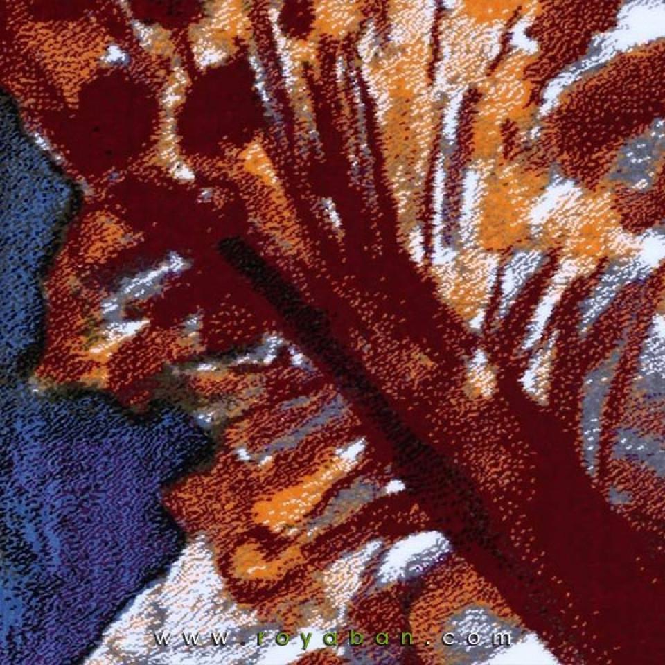 فرش مدرن چهارمتری مدل گل