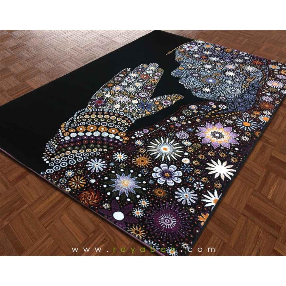فرش فانتزی 4 متری مدل نیایش