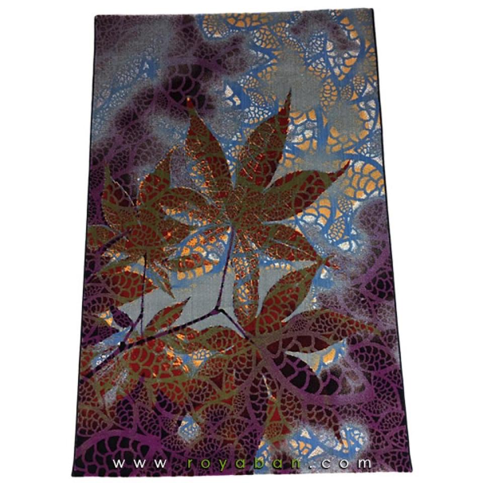 فرش مدرن طرح برگ