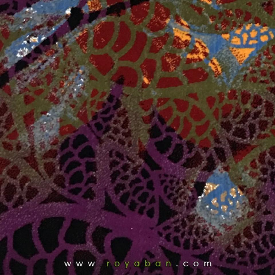 فرش مدرن طرح برگ